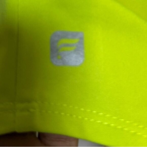 Fabletics Neon Yellow Racerback Tank Top XS - Picture 3 of 5